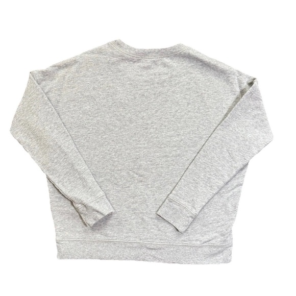 Kate Spade “The Cat’s Meow” Women’s SZ XXS Sweatshirt Gray Long Sleeve Oversized - Picture 5 of 7